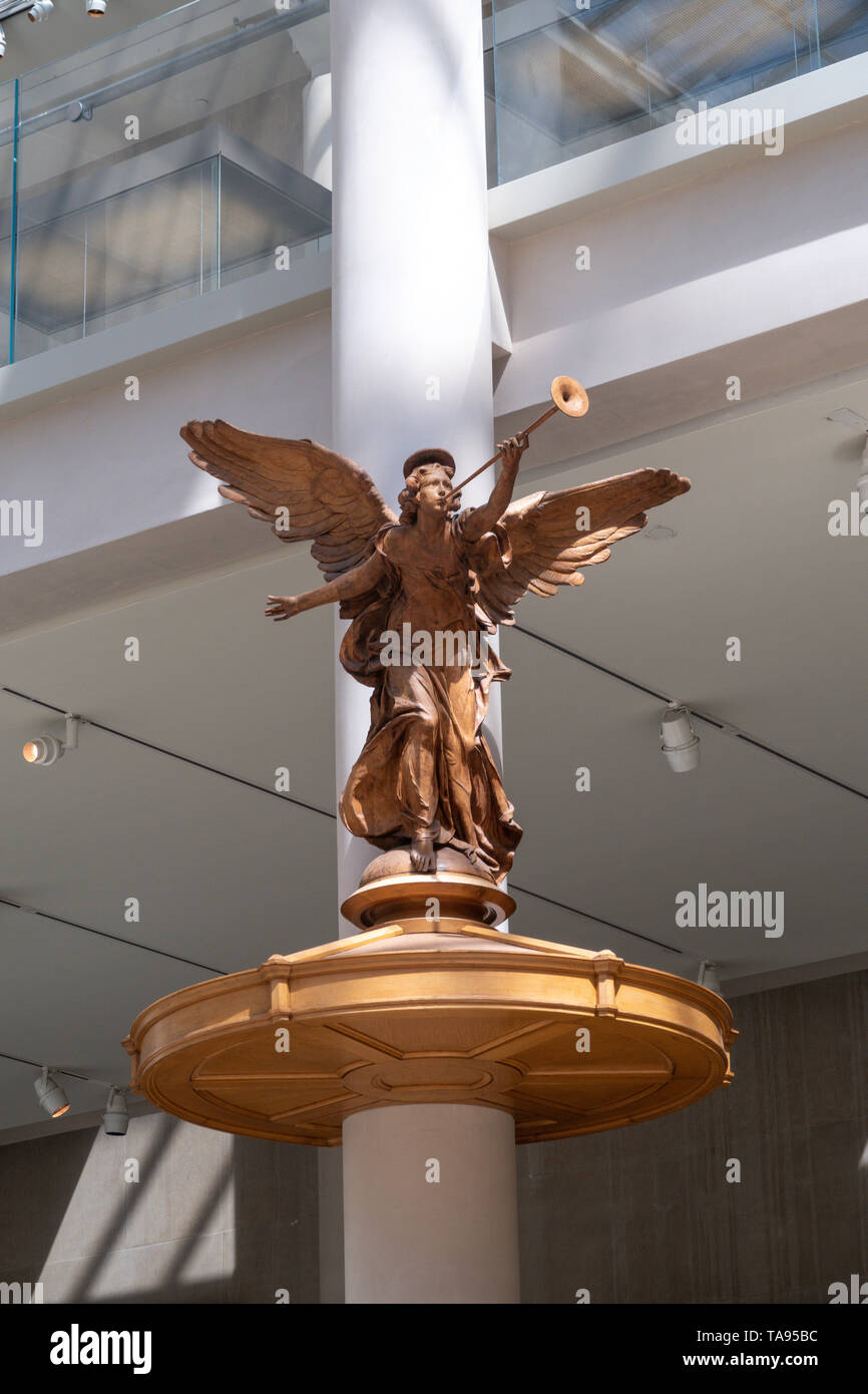 Charles Engelhard Court nell'ala dell'arte americana, il Metropolitan Museum of Art, New York, USA Foto Stock