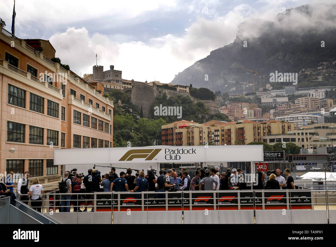 Motorsports: FIA Formula One World Championship 2019, il Grand Prix di Monaco, F1 Paddock Club Foto Stock
