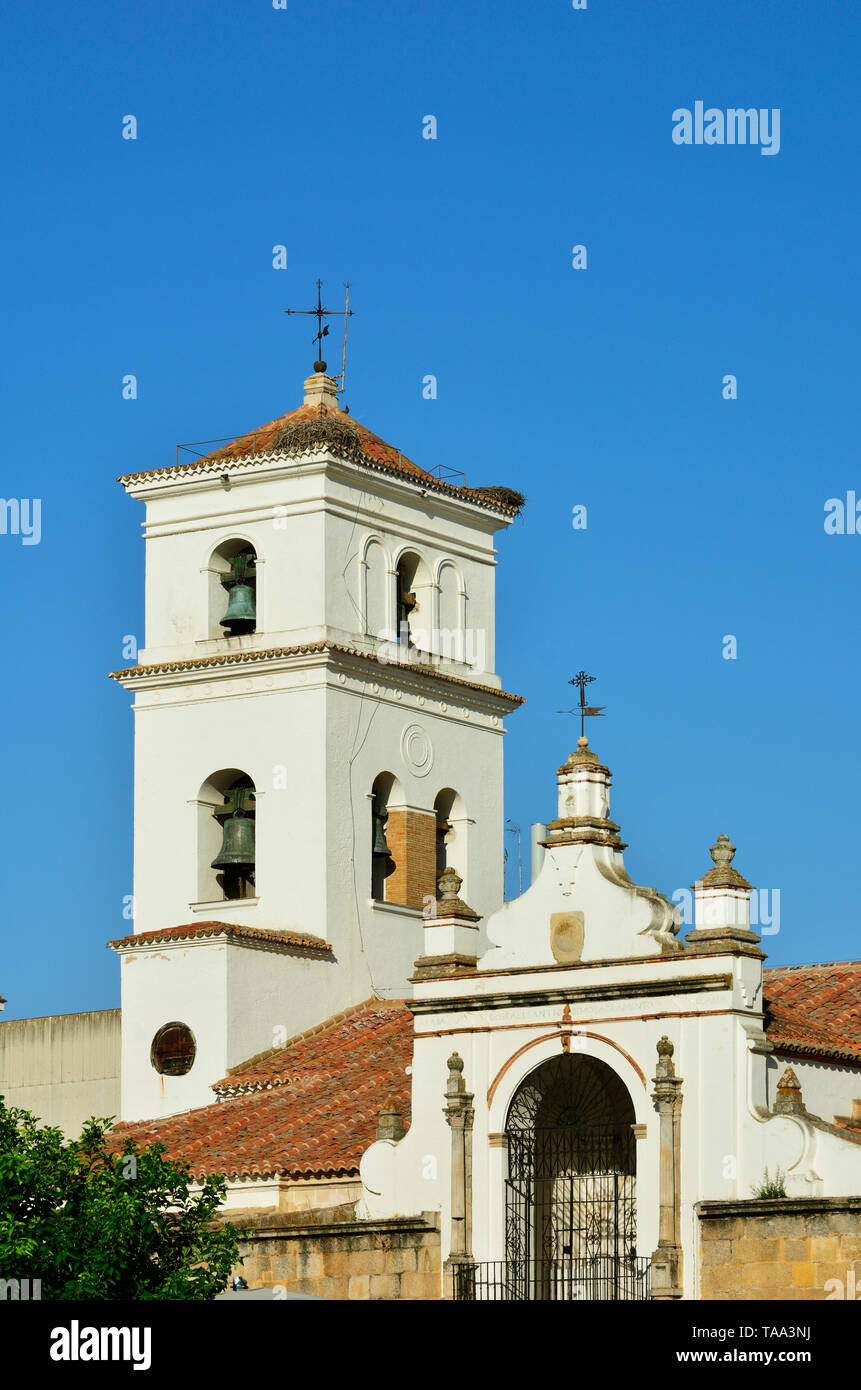 Santa Maria la Mayor Cattedrale (Santa Iglesia Catedral Metropolitana de Santa Maria la Mayor), Merida. Spagna Foto Stock