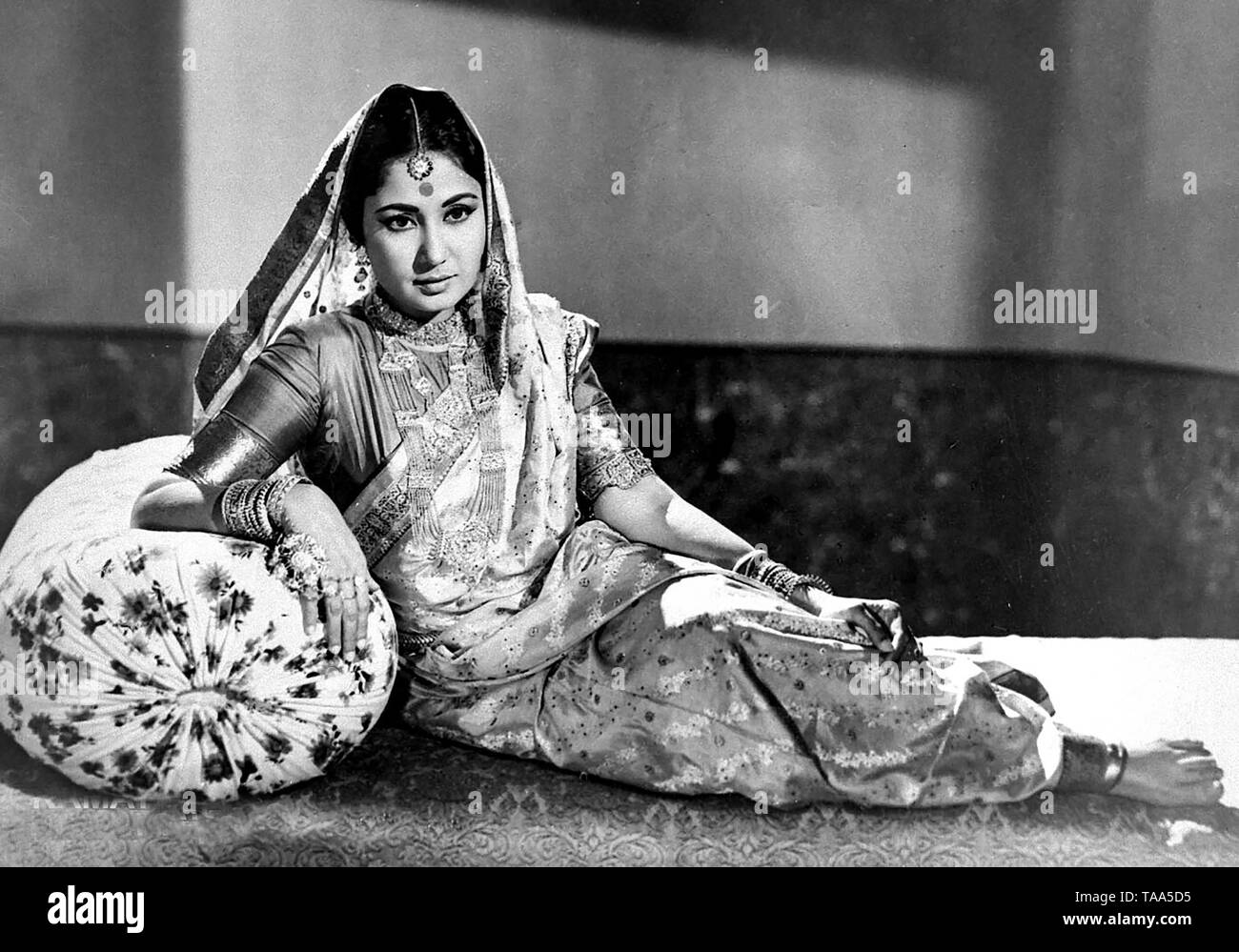 L'attrice indiana di Bollywood Meena Kumari, India, Asia, 1962, foto d'epoca del 1900s, Mahjabeen Bano, Foto Stock