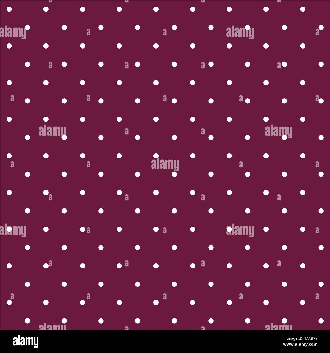 Seamless abstract polka dot forme su viola scuro sfondo per tessuto, carta da parati, tovaglie, stampe e disegni. Il file EPS (vettore) ha una patte Illustrazione Vettoriale
