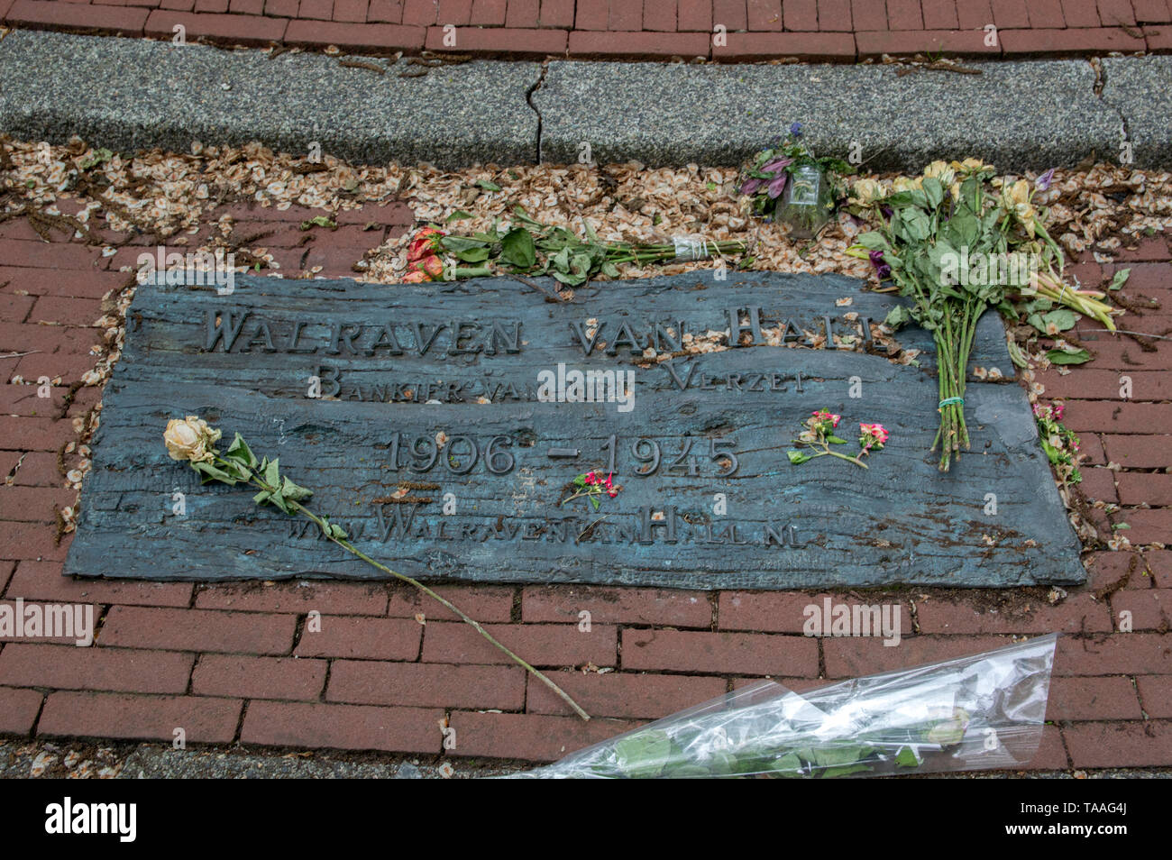 Monumento van Walraven Hall a Amsterdam Paesi Bassi 2019 Foto Stock