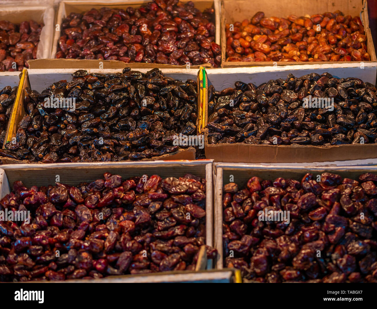 Il Ramadan / Ramazan cibo sfondo festa /Iftar concetto di partito - tipi di date Foto Stock