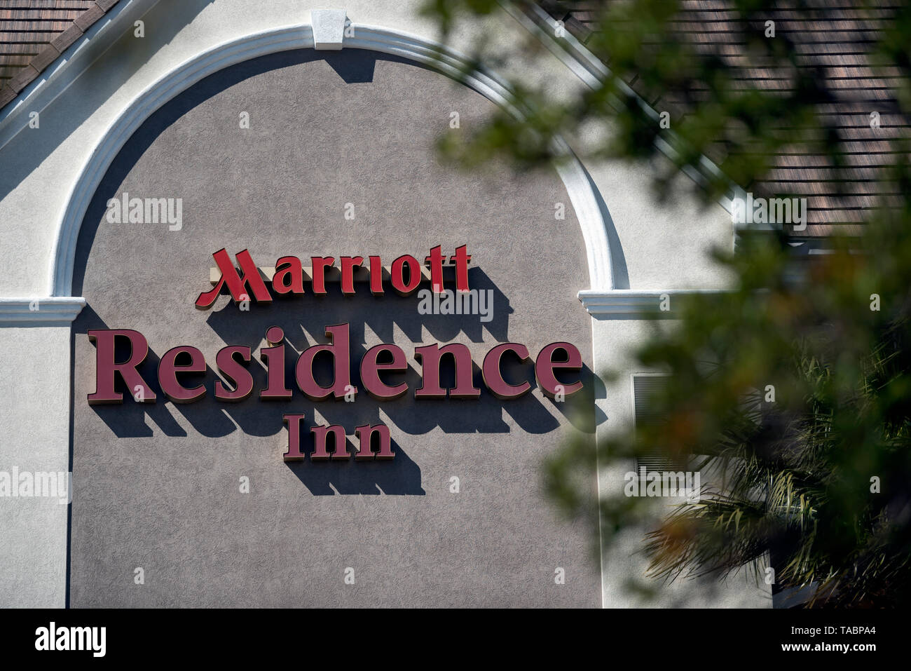 Marriott Hotels visto presso il Residence Inn a Las Vegas. Foto Stock