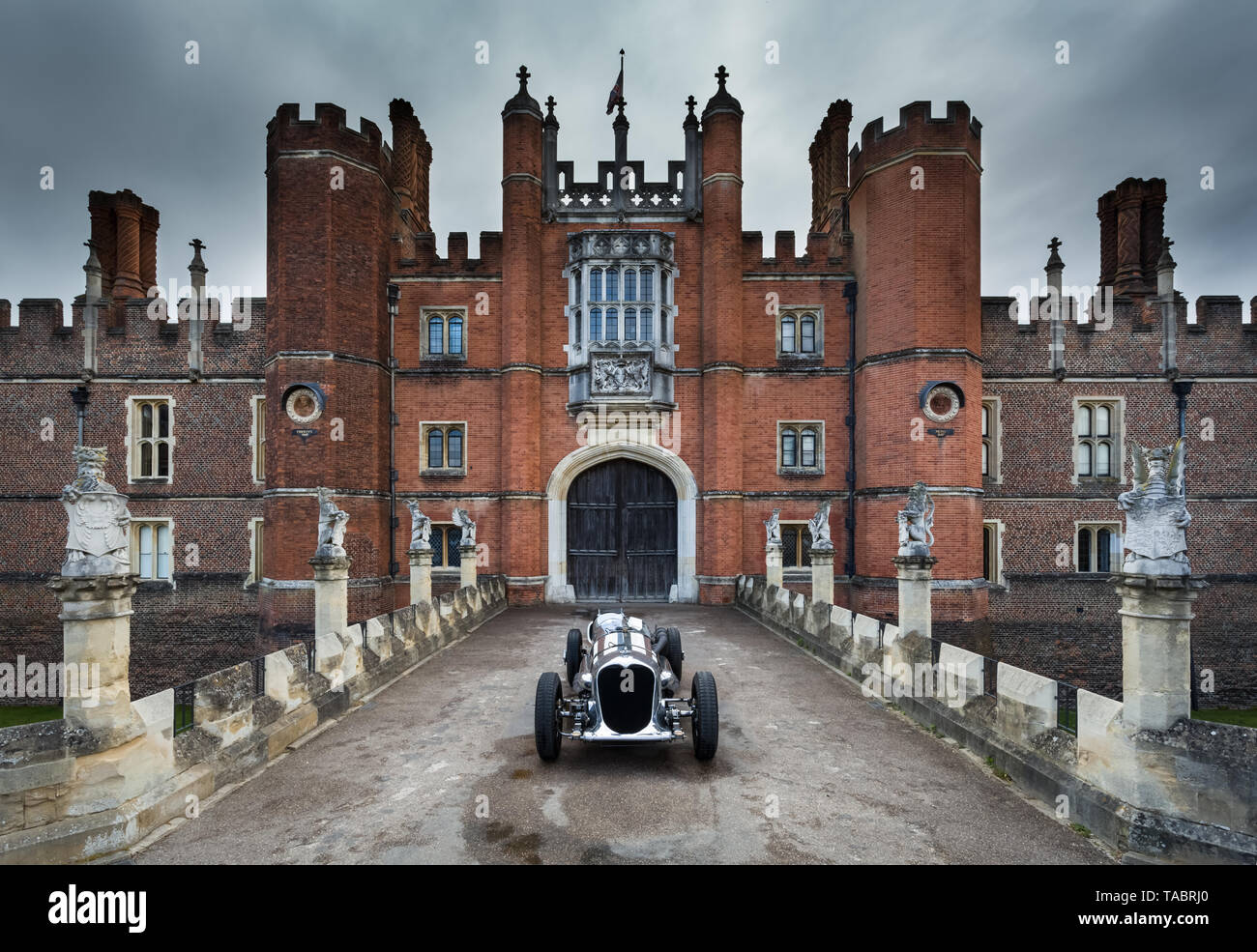 Napier Railton racing car a Hampton Court Palace Foto Stock