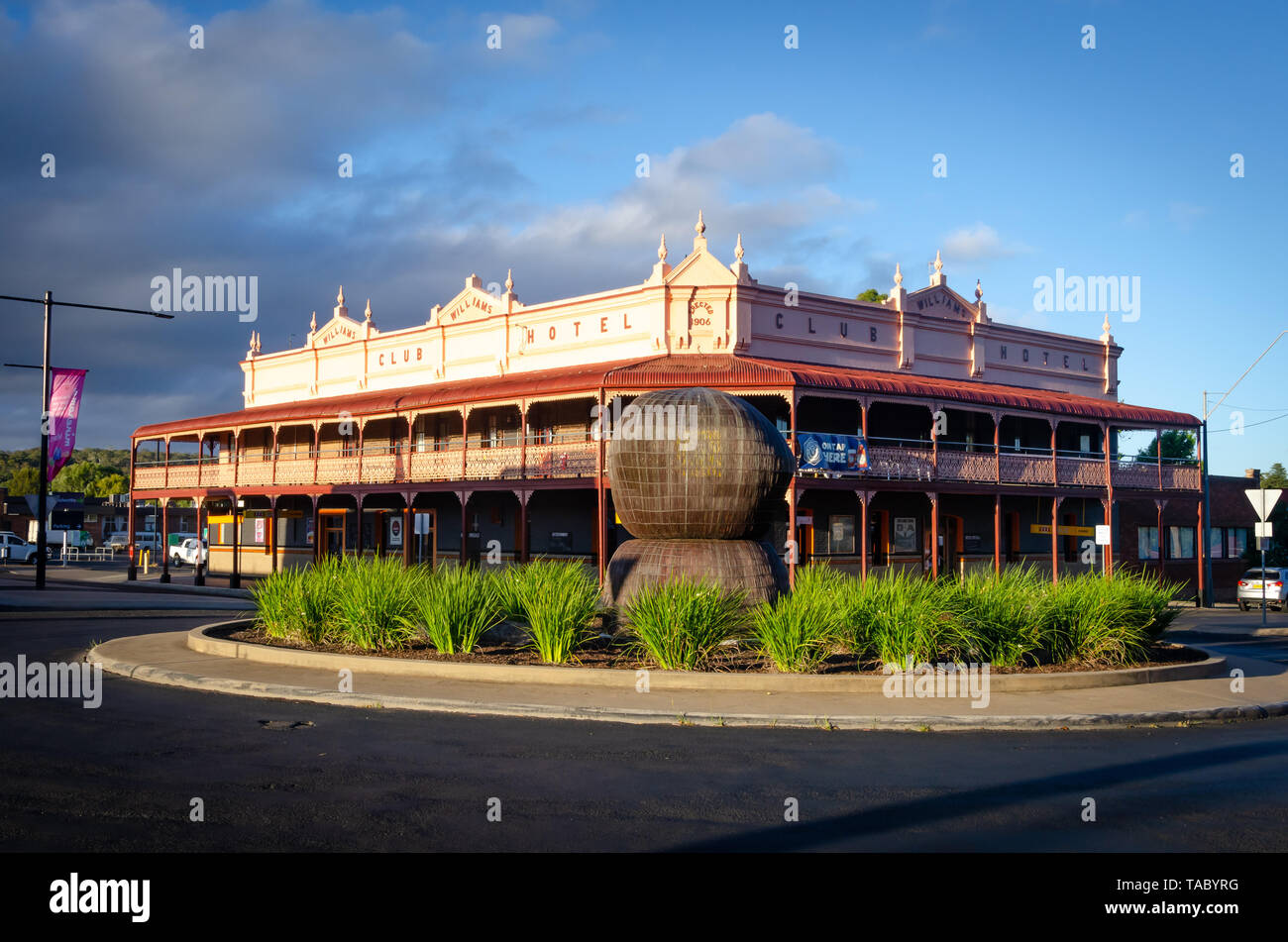 Club Hotel di Glen Innes, Nuovo Galles del Sud, Australia Foto Stock