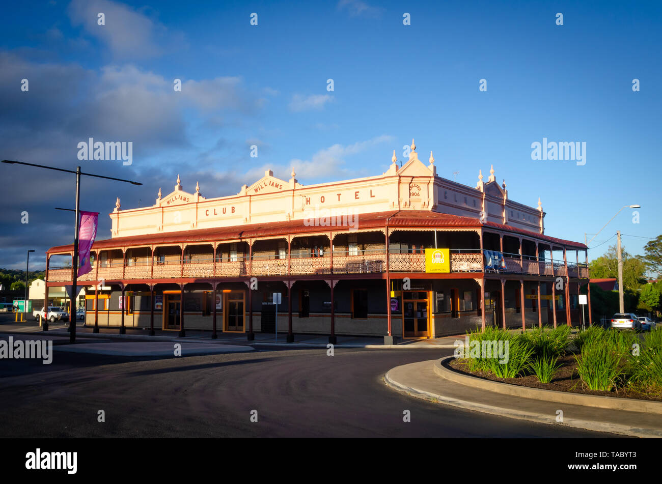 Club Hotel di Glen Innes, Nuovo Galles del Sud, Australia Foto Stock