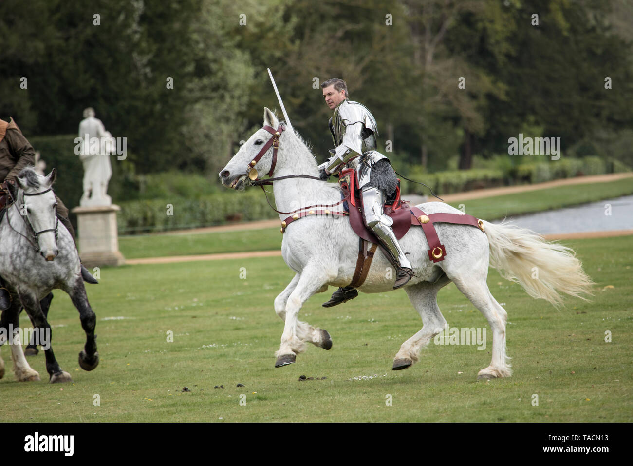 St George's festival al Wrest Park, Silsoe, Bedfordshire, Inghilterra Foto Stock