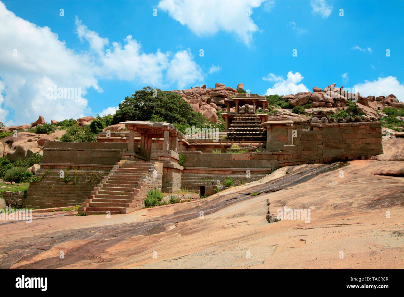 Campus vishwavidyalaya, hampi, vijayanagar, Karnataka, India, Asia Foto Stock