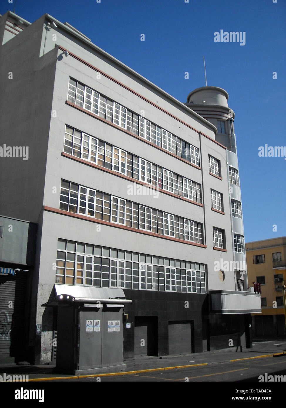 Caracas, Venezuela, El silencio. Teatro edificio Junin. Foto Stock