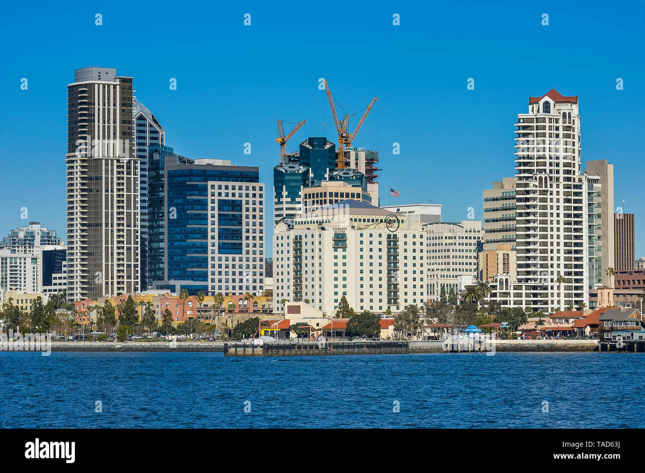 Stati Uniti, California, San Diego, Skyline Foto Stock