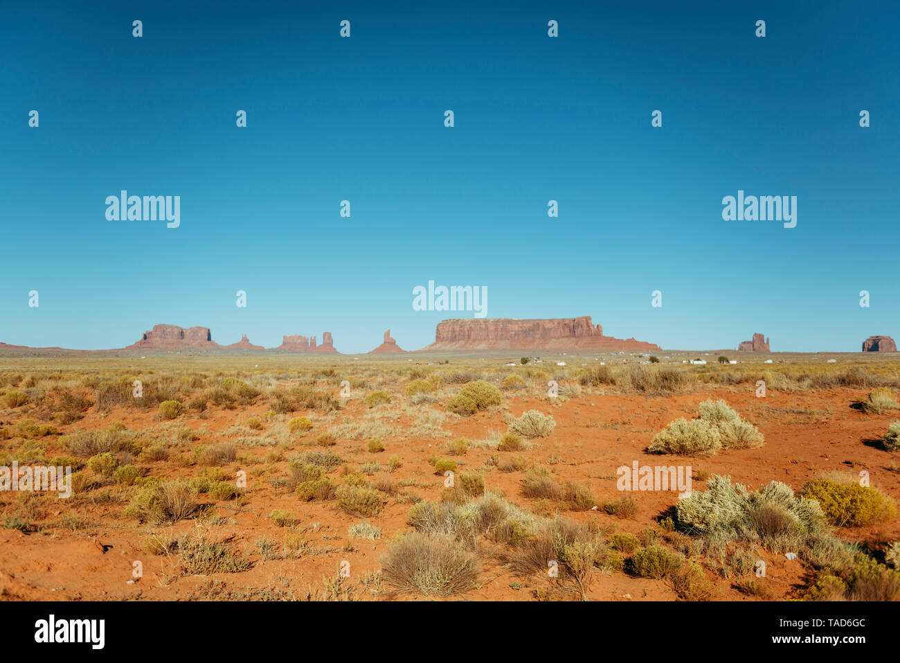 Stati Uniti d'America, Utah, Navajo Nation, Monument Valley Foto Stock