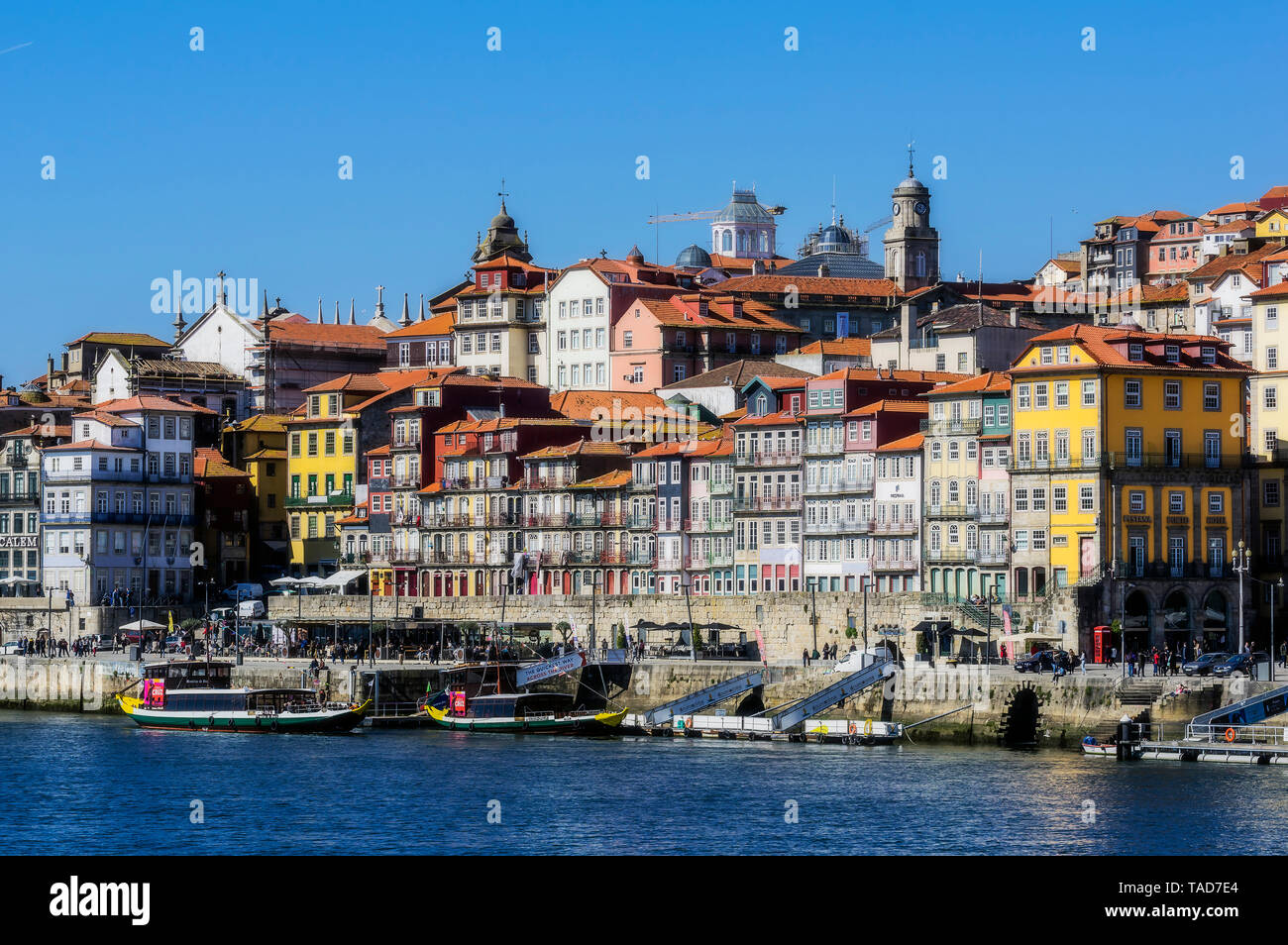 Il Portogallo, Porto, vista città Foto Stock