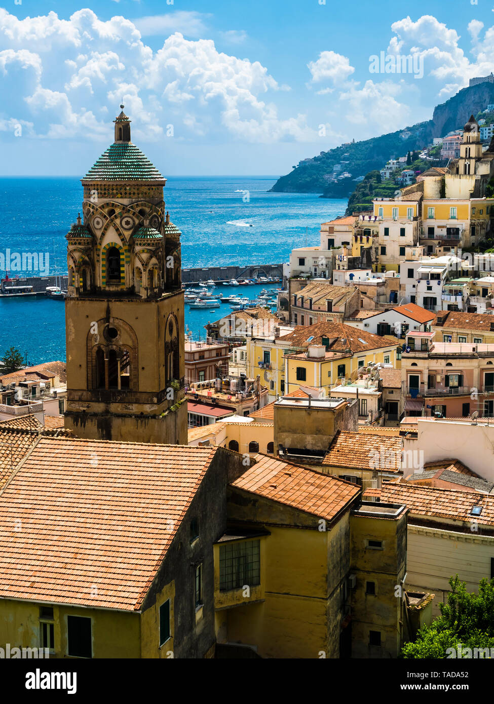 L'Italia, Campania, penisola sorrentina e costiera Amalfitana, Foto Stock