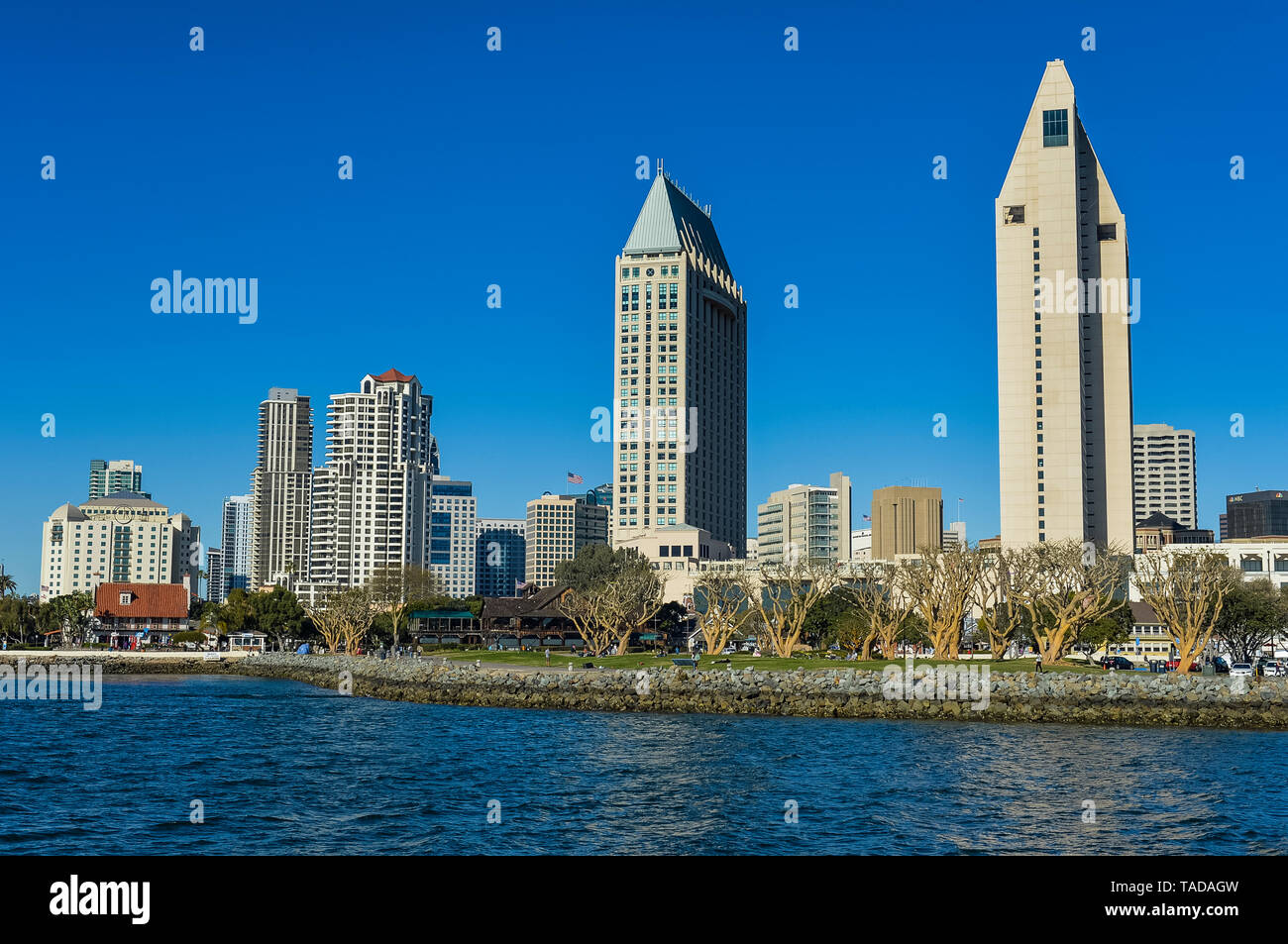 Stati Uniti, California, San Diego, Skyline Foto Stock