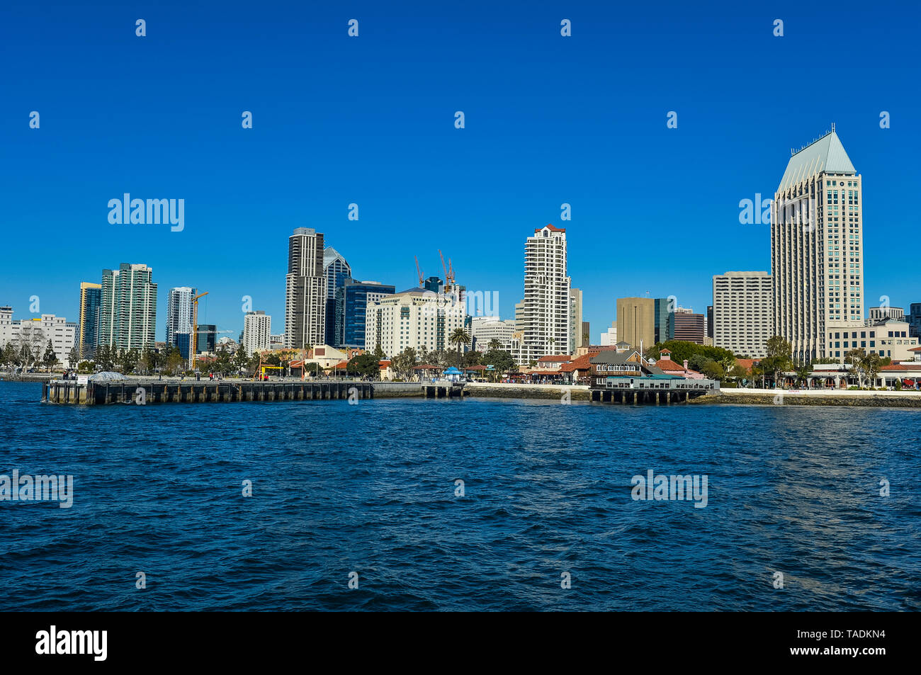 Stati Uniti, California, San Diego, Skyline Foto Stock