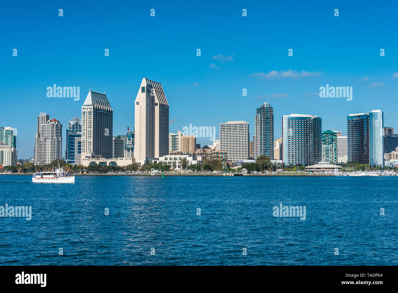 Stati Uniti, California, San Diego, Skyline Foto Stock