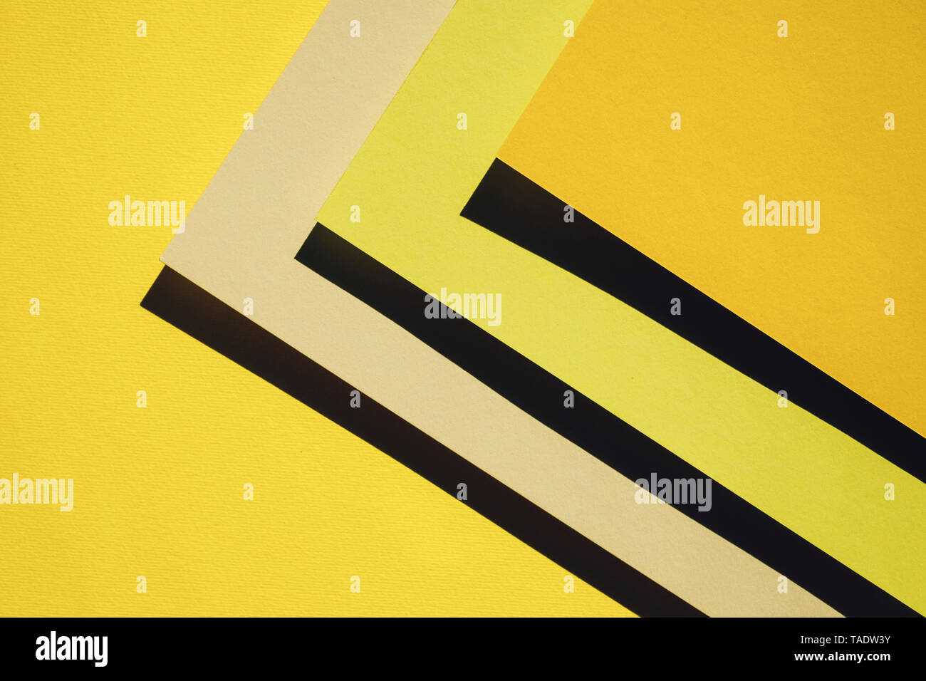 Di colore giallo brillante background e texture Foto Stock