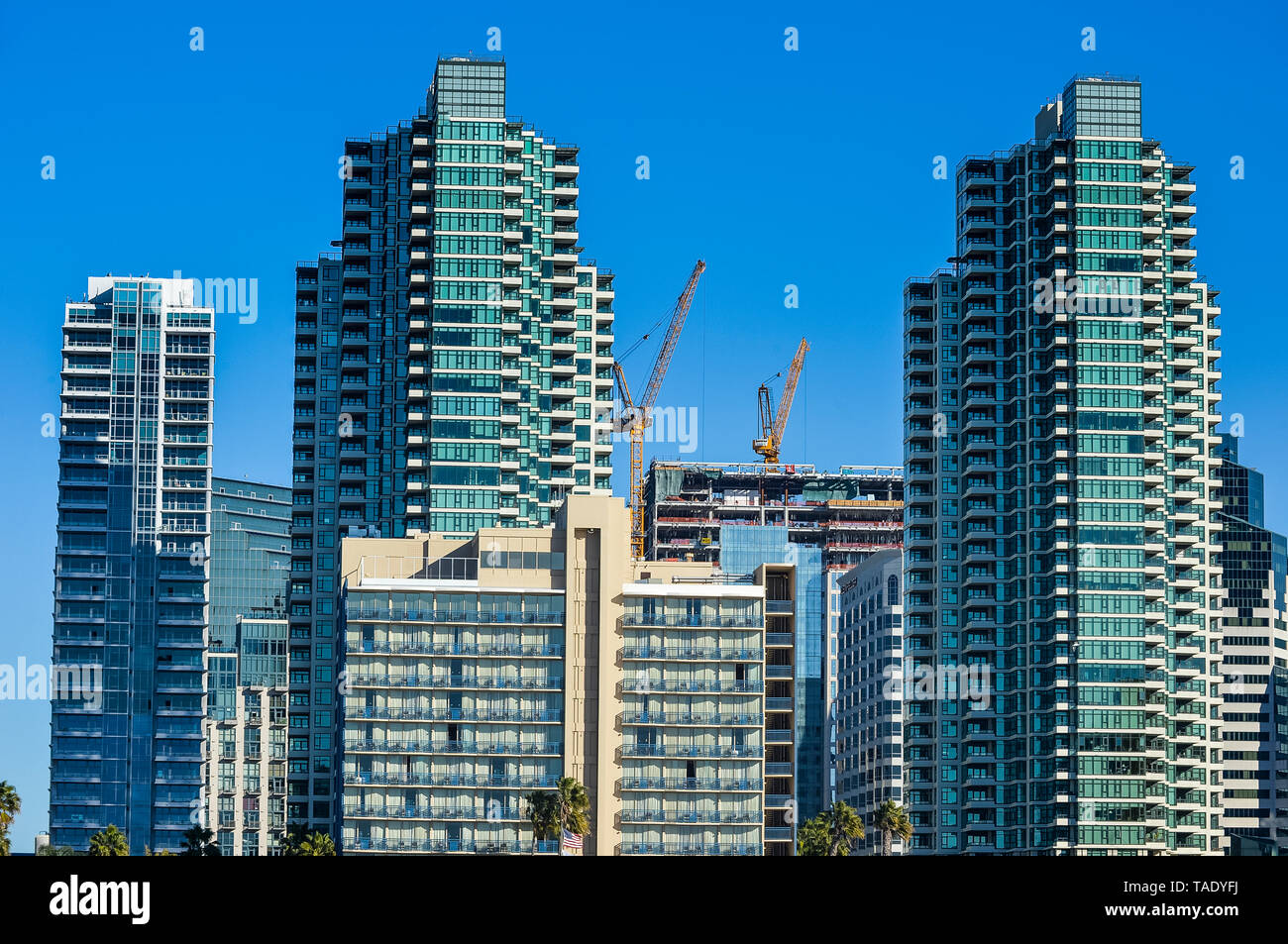 Stati Uniti, California, San Diego, Skyline Foto Stock
