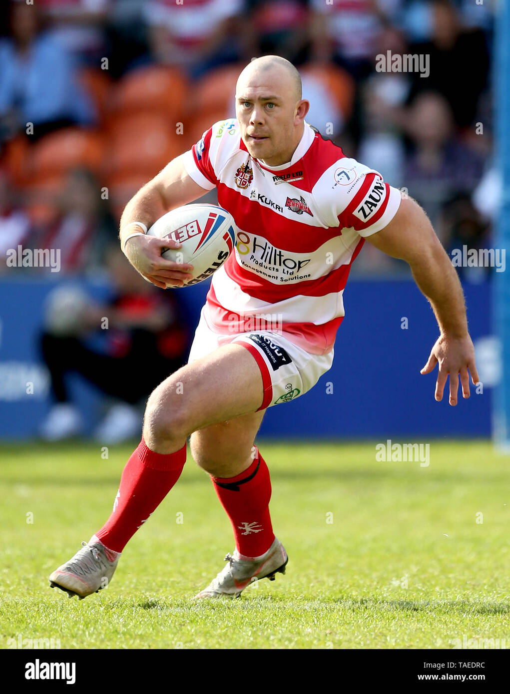 Centurioni di Leigh" Stefan Marsh durante il campionato Betfred Estate Bash corrispondono a Bloomfield Road e Blackpool. Foto Stock