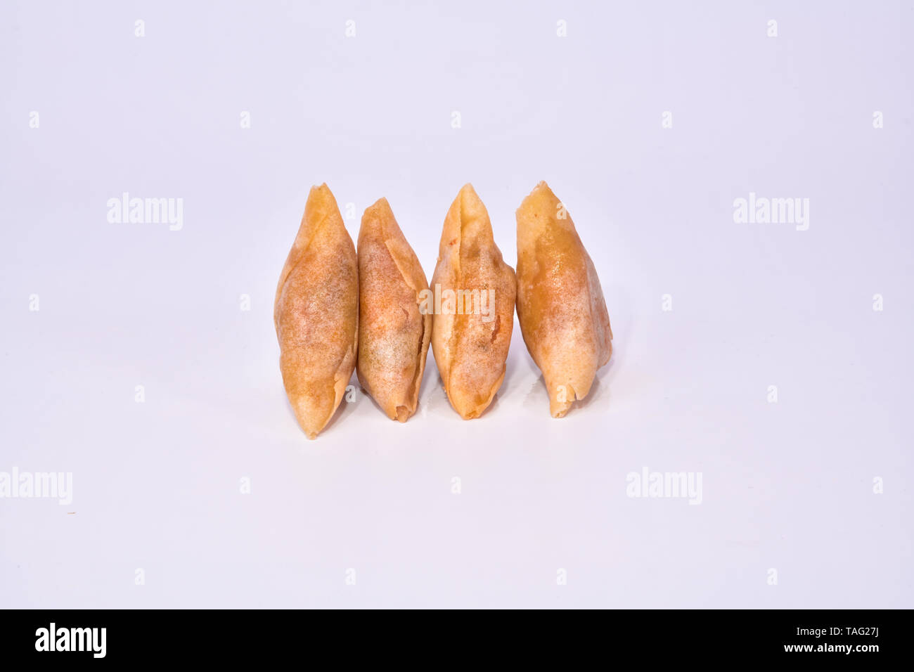 Samosa. Samosa indiano, Snack piccante Foto Stock