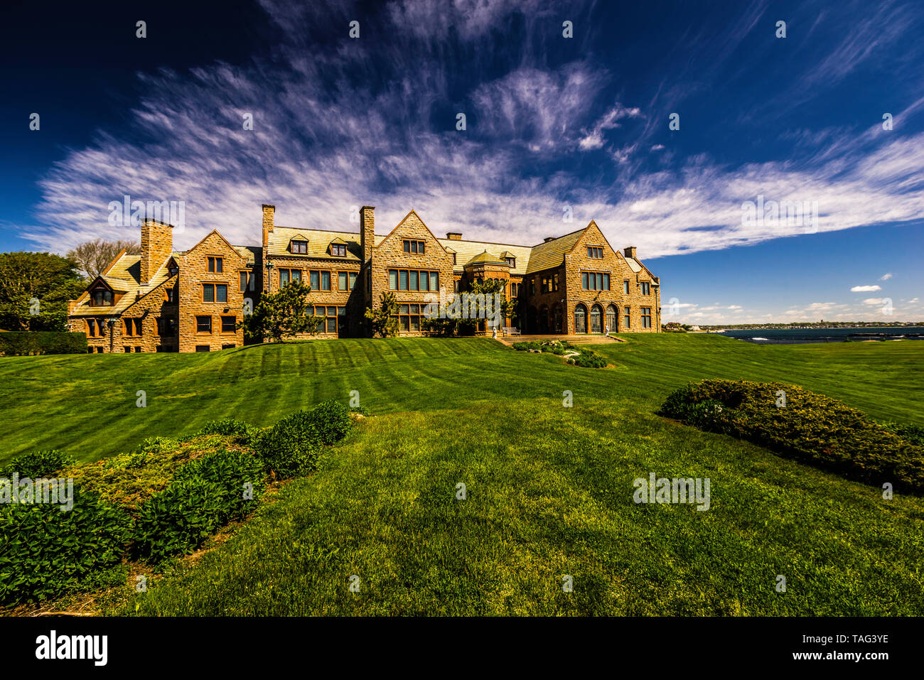 Punto ruvida   Newport, Rhode Island, STATI UNITI D'AMERICA Foto Stock