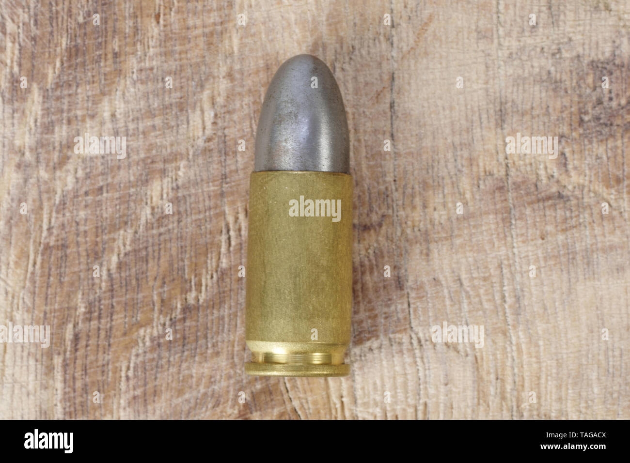 9x19mm Parabellum una cartuccia di arma da fuoco che è stato progettato da Georg Luger e introdotto nel 1902 dalle armi tedesche fabbricante Deutsche Waffen und Foto Stock