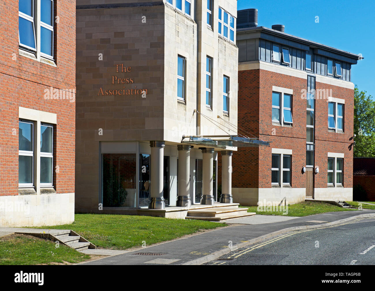 Il nord del HQ del Press Association di Howden, East Yorkshire, Inghilterra, Regno Unito Foto Stock