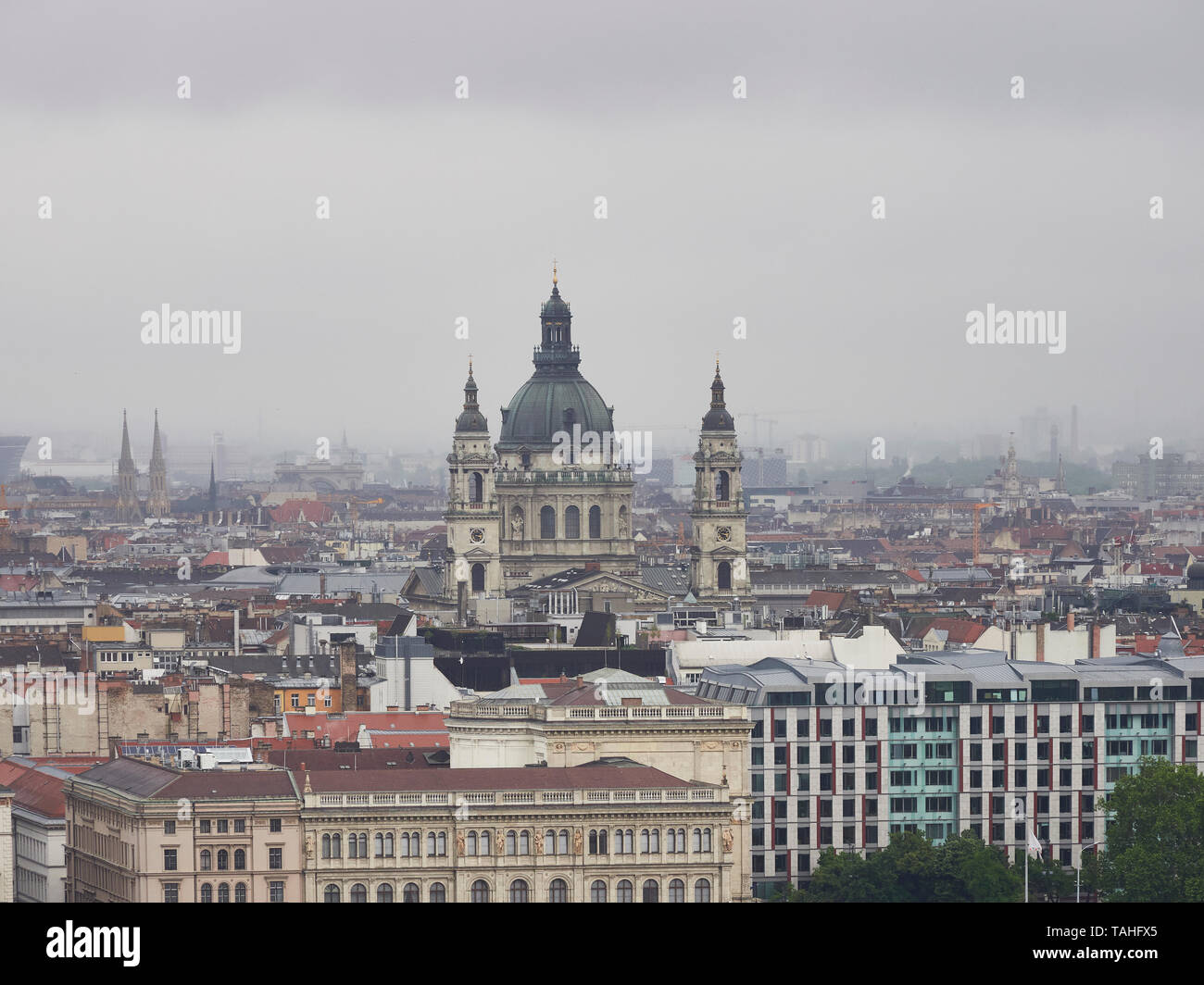 Budapest Basilica di Santo Stefano interno Cattedrale cattolica romana Ungheria Foto Stock