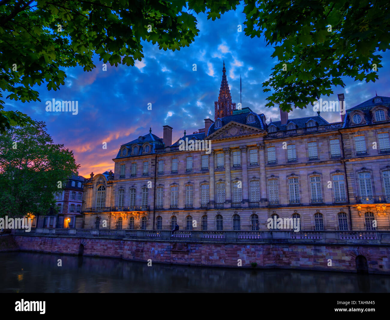 Palais des Rohan a Strasburgo Alsace Francia Foto Stock