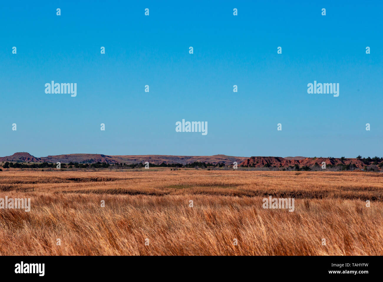 Gesso rosso Colline Foto Stock