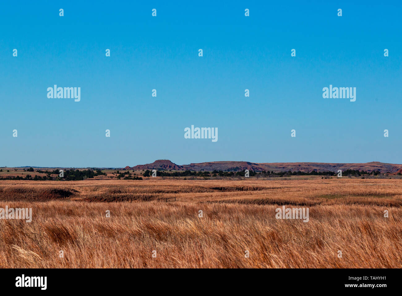 Gesso rosso Colline Foto Stock