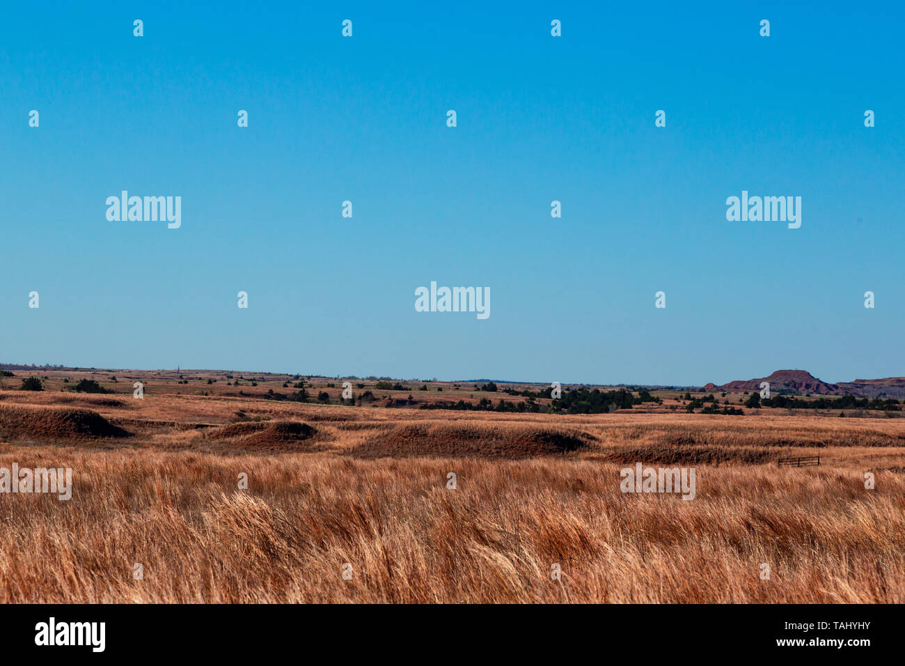 Gesso rosso Colline Foto Stock