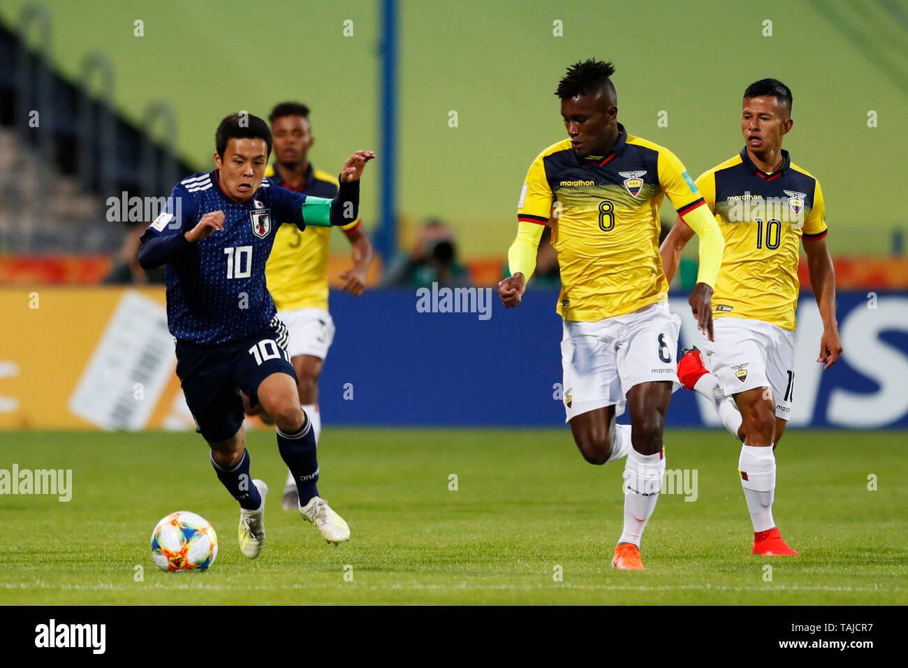 Mitsuki Saito (JPN), 23 maggio 2019 - Calcio : FIFA U-20 Coppa del Mondo in Polonia 2019 corrispondono Giappone 1-1 Ecuador a Bydgoszcz stadium di Bydgoszcz (Polonia). (Foto di D.Nakashima/AFLO) Foto Stock