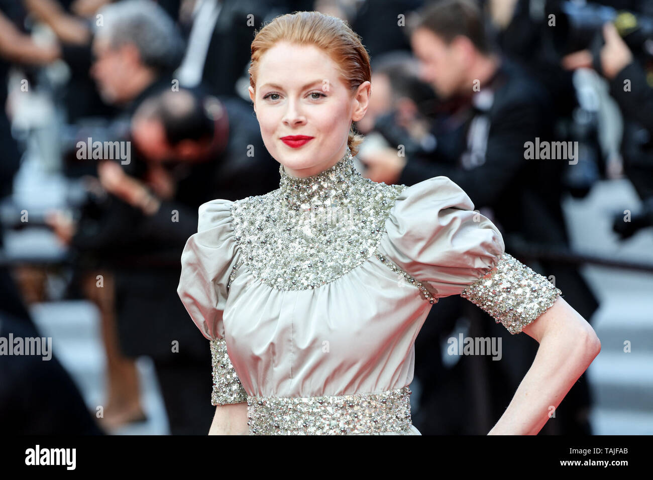 CANNES - 25 Maggio: arriva alla premiere di ' CÉRÉMONIE DE CLOTURE / HORS NORMES ' durante il 2019 Festival di pellicola di Cannes il 25 maggio 2019 presso il Palais des Festivals in Cannes, Francia. (Foto di Lyvans Boolaky/imageSPACE/MediaPunch) Foto Stock