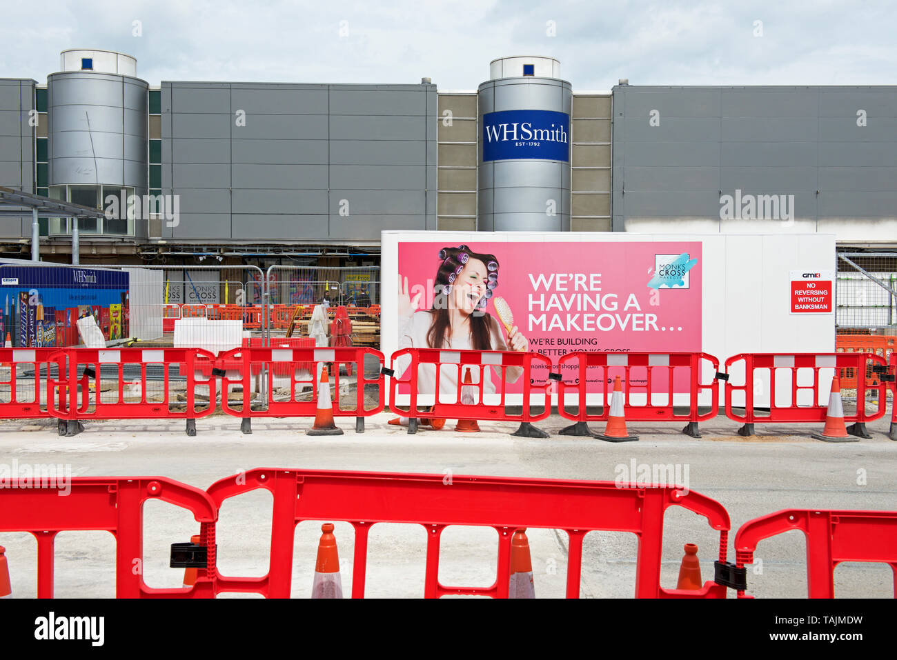 La riqualificazione dei monaci Cross Shopping Centre, York, North Yorkshire, Inghilterra, Regno Unito Foto Stock