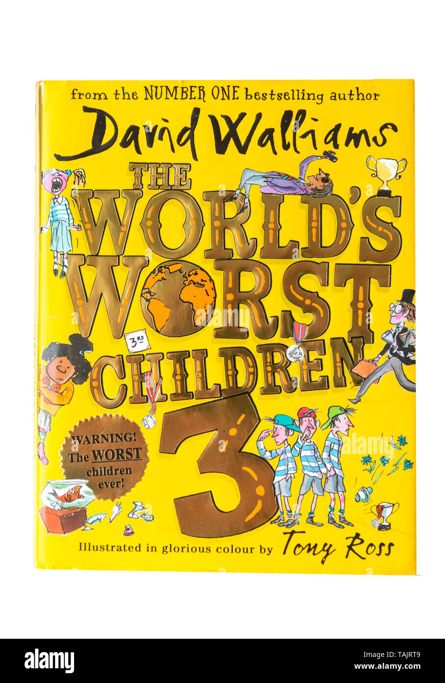 David Walliams 'il mondo peggiore bambini " libro per bambini, Greater London, England, Regno Unito Foto Stock