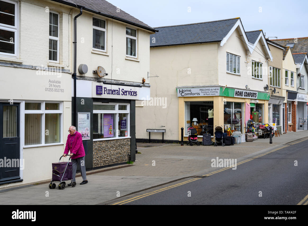 Walton-on-the-Naze Essex REGNO UNITO Foto Stock