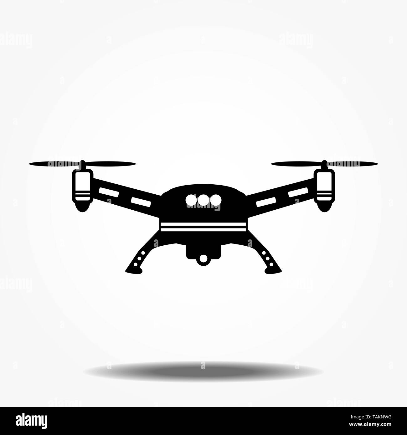 Antenna fuco icona fotocamera graphic design logo immagine eps10 Illustrazione Vettoriale