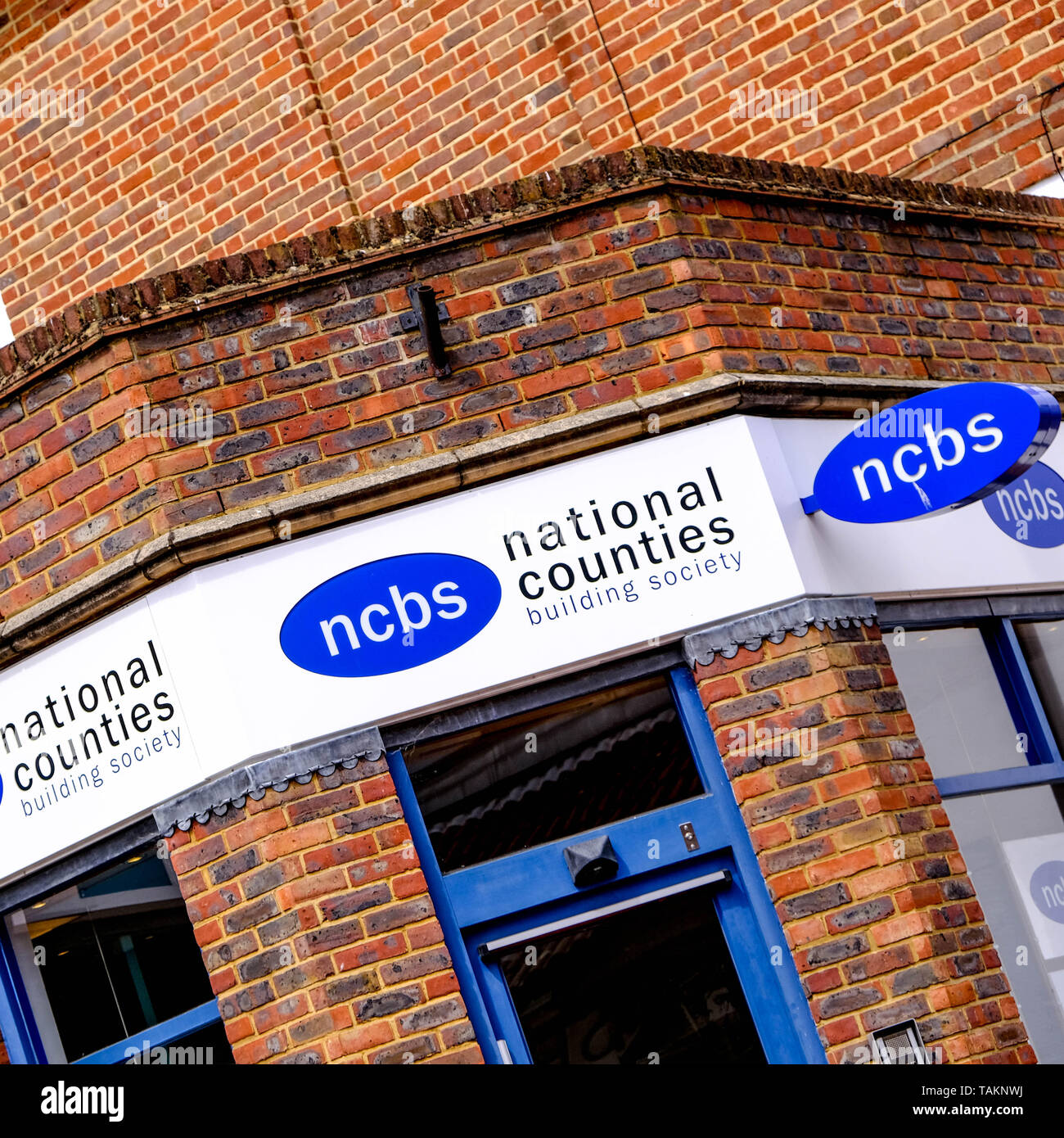 Contee nazionale Building Society High Street membri organizzazione reciproca per le ipoteche. Foto Stock