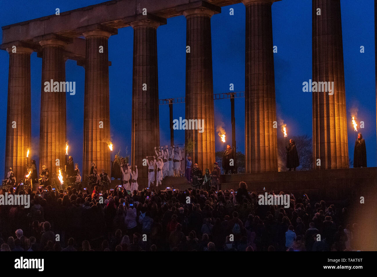 Beltane,Calton Hil, Edimburgo Foto Stock