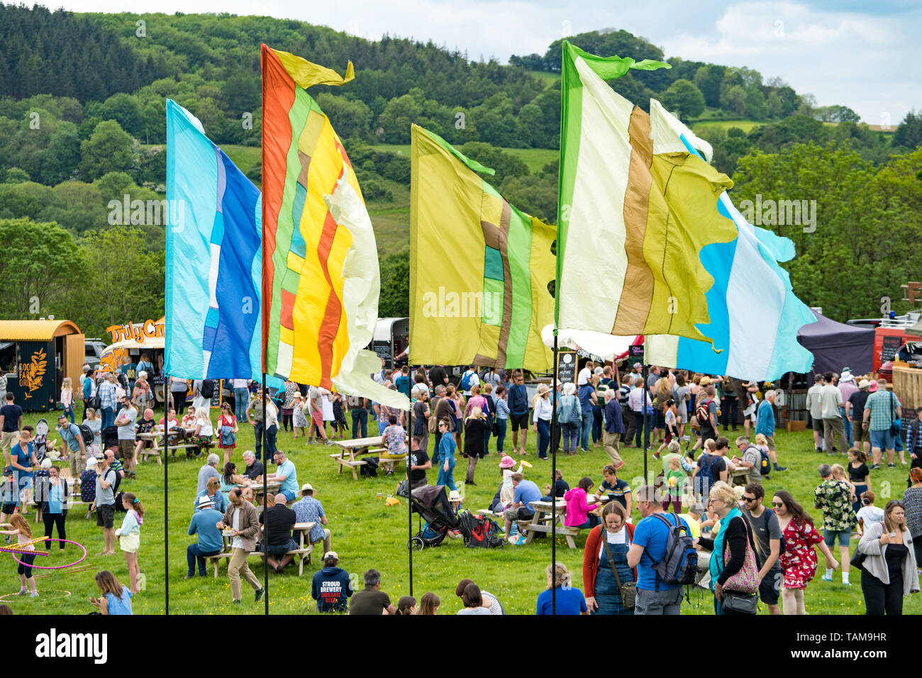 River Cottage Food Fair 2019. Park Farm, Axminster, Devon, Regno Unito Foto Stock