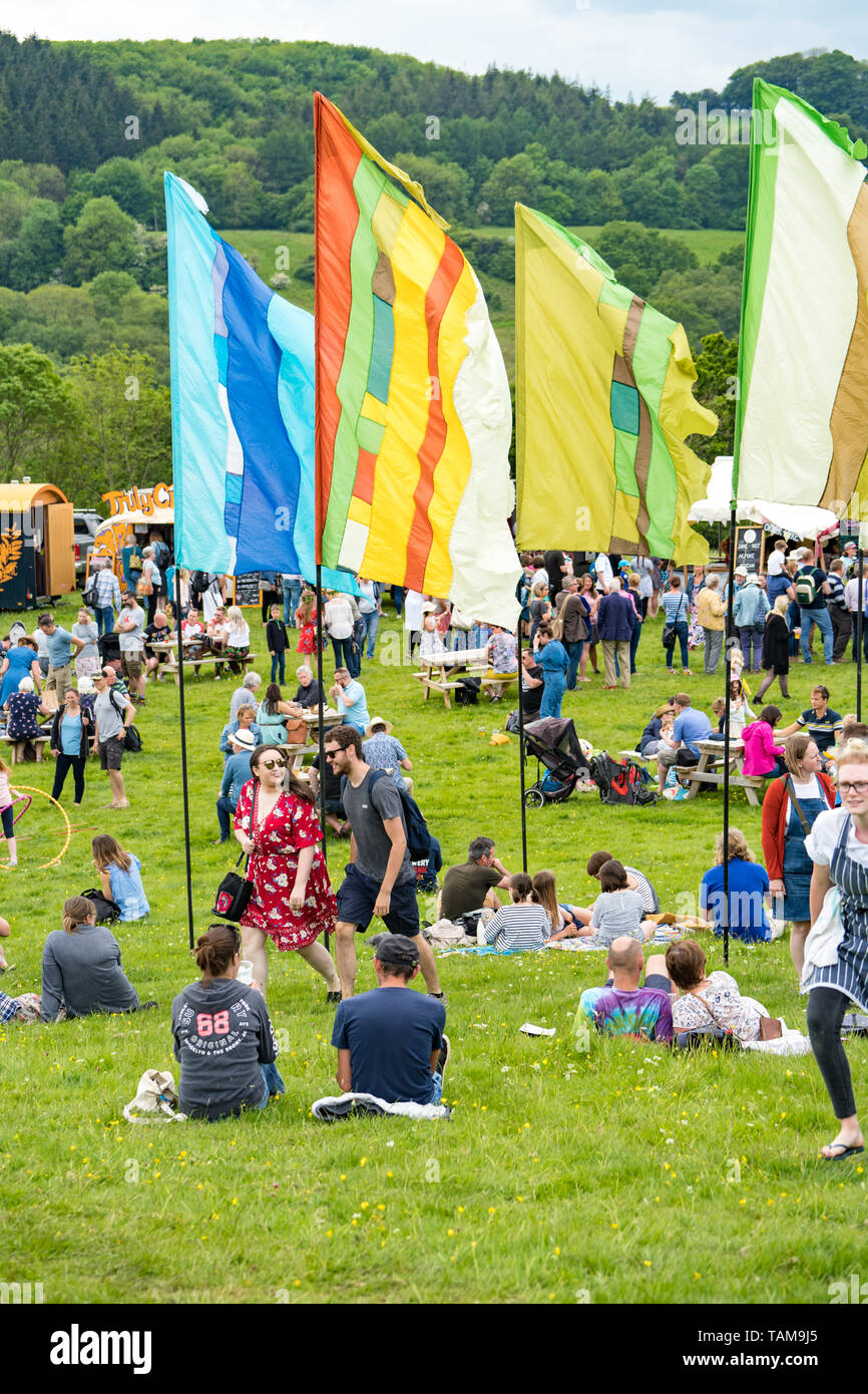 River Cottage Food Fair 2019. Park Farm, Axminster, Devon, Regno Unito Foto Stock