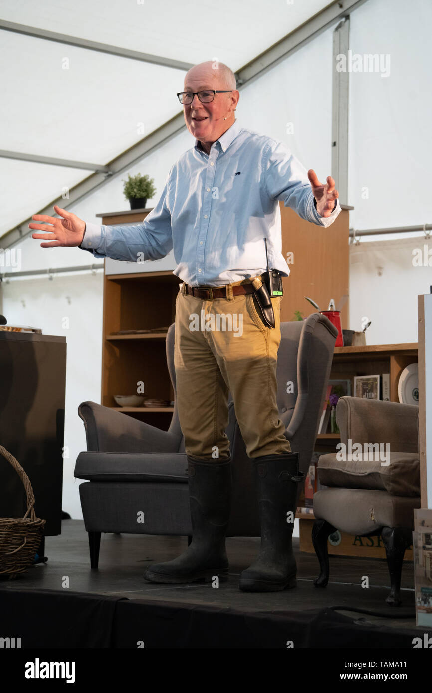 John Wright, forager e autore al River Cottage Food Fair 2019 Foto Stock