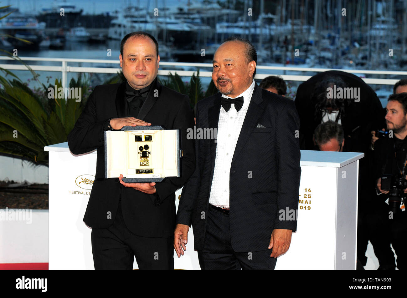 Palme d'Or 72Festival de Cannes Foto Stock