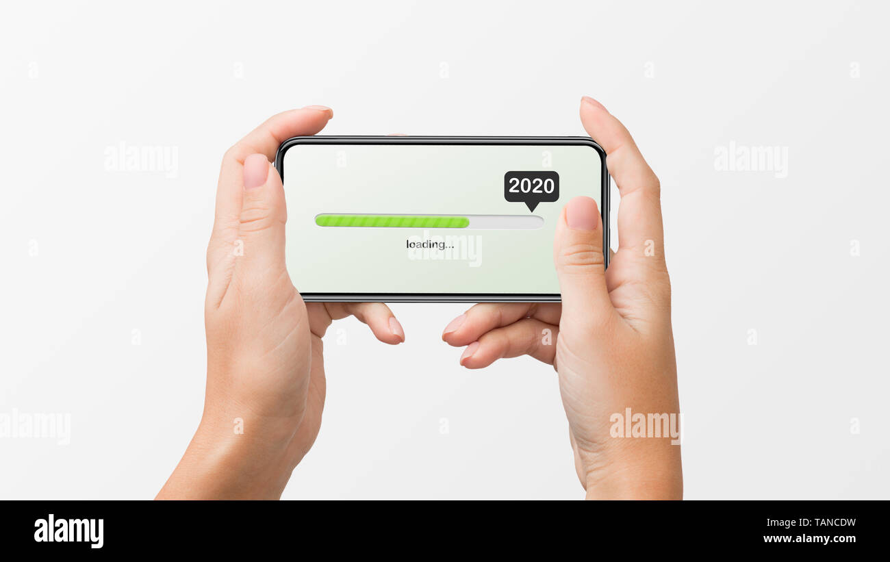 2020 coming soon concept Foto Stock