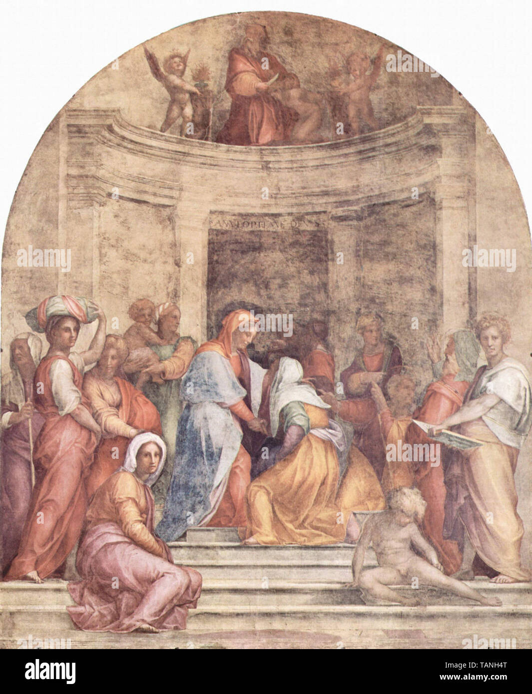 Jacopo Carucci a.k.a Jacopo da Pontormo - deposizione croce c 1526 Foto  stock - Alamy