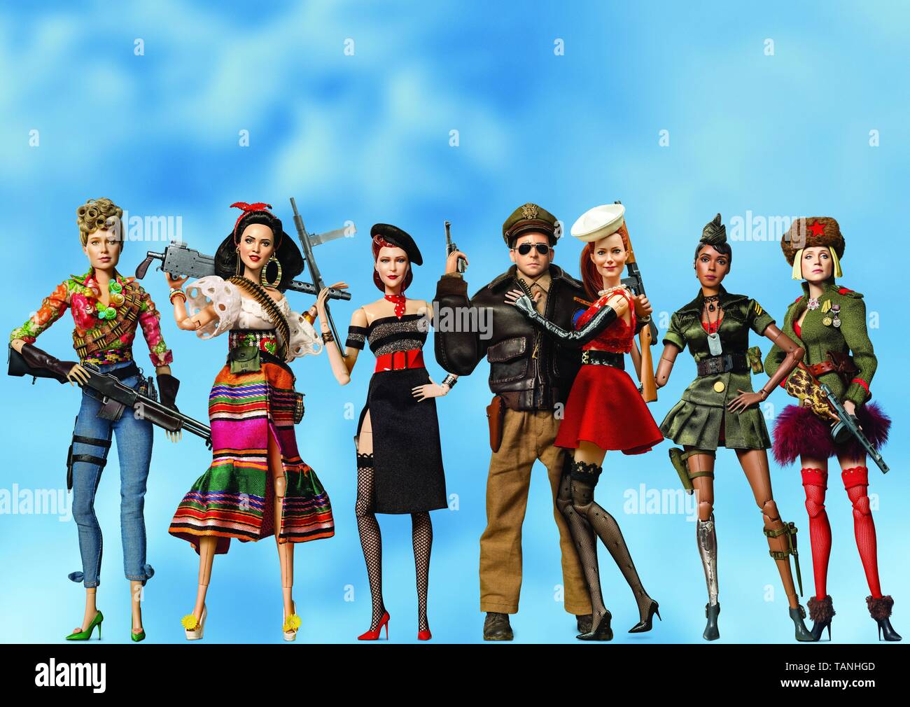 Benvenuto a MARWEN (2018). Credito: Universal Pictures / DreamWorks SKG / ImageMovers. / Album Foto Stock