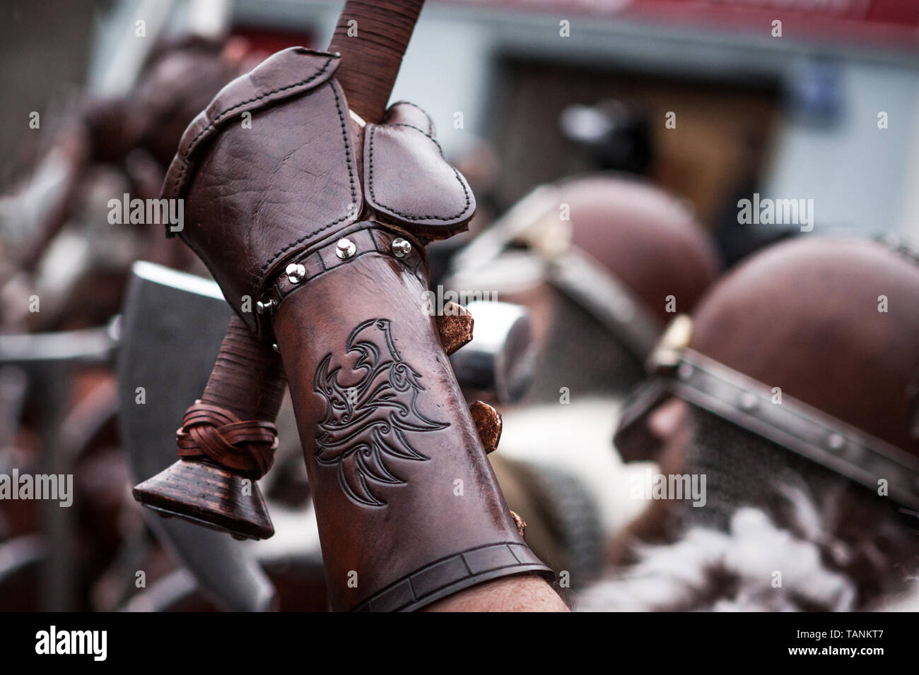 Lerwick, isole Shetland, Scotland, Regno Unito. Il 31 gennaio 2017. Up Helly Aa viking festival di fuoco che è unica per le Shetland e tiene l'ultimo martedì di Foto Stock