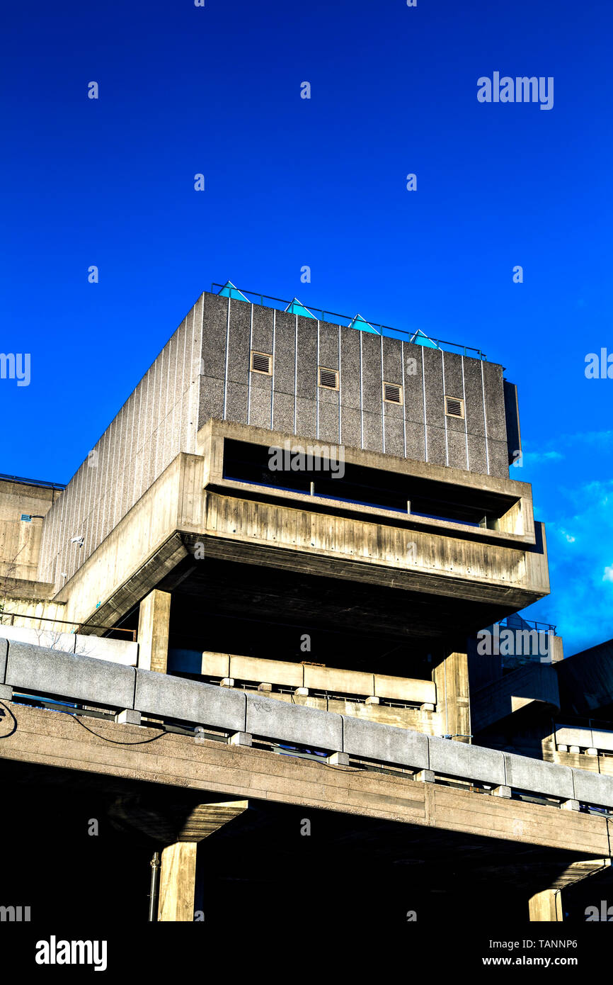 La Hayward Gallery del Southbank Centre di Londra, Regno Unito Foto Stock